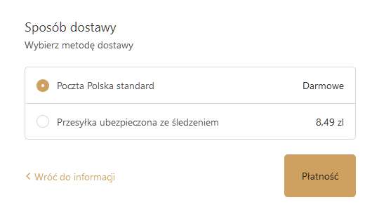 Zrzut ze strony pośrednika