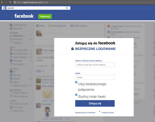 Nowe oszustwo na Facebooku