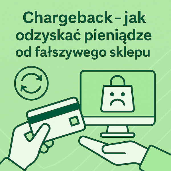 Chargeback – jak odzyskać pieniądze od fałszywego sklepu?