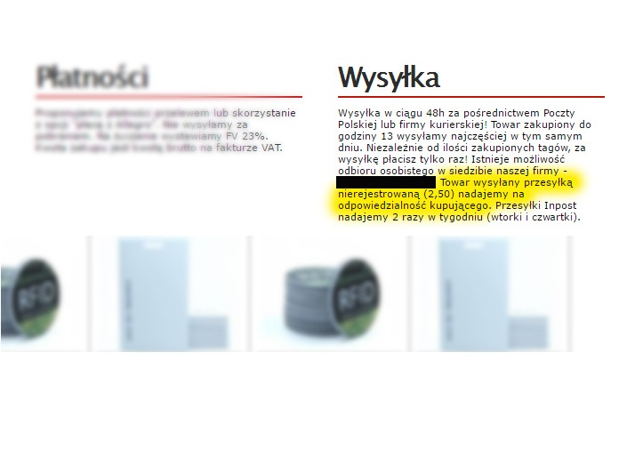 List „ekonomiczny” i odpowiedzialność sprzedawcy