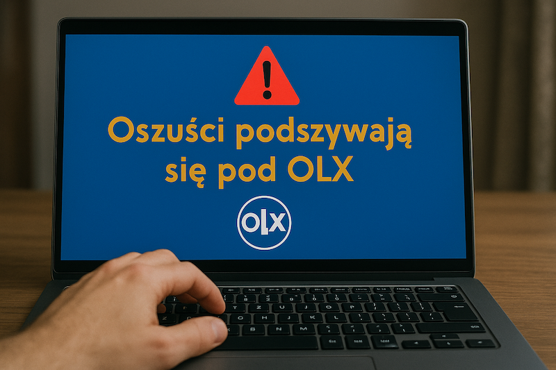 Oszuści podszywają się pod OLX