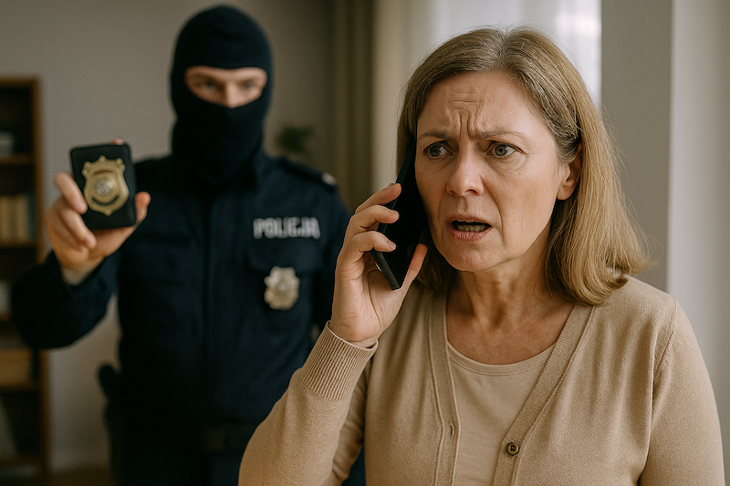 Oszuści podszywają się pod służby!