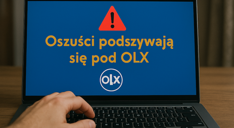Oszuści podszywają się pod OLX